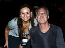 Myrna Porcaro .  Pedro Bial