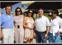 Jairo Lellis . Márcia Lellis .  Myrna Porcaro .  Gov. Antônio Anastacia . Carminha Macedo