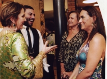 Zezé Duarte . Marcelo Quadros . Vera Bouleuc . Myrna Porcaro