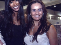 Naomi Campbell . Myrna Porcaro
