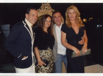 João Doria . Myrna Porcaro . Amaury Jr . Bia Doria