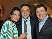 CECILIA GOUVEIA, LUIZ CLAUDIO BEGAN E ANTONIO GOUVEIA