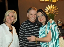 MARCIA LADEIA, LIONEL SASSON E CECILIA GOUVEIA