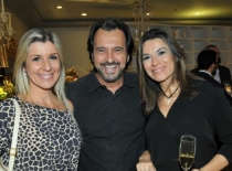 PATRICIA BERGSTROM, TOZINHO BRANCO E DENISE BORGES