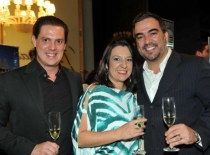 RODRIGO FISHMAN, CECILIA GOUVEIA E CADU TORRES
